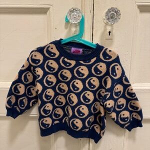 MILK TEETH YIN YANG SWEATER *TODDLER 2-3*